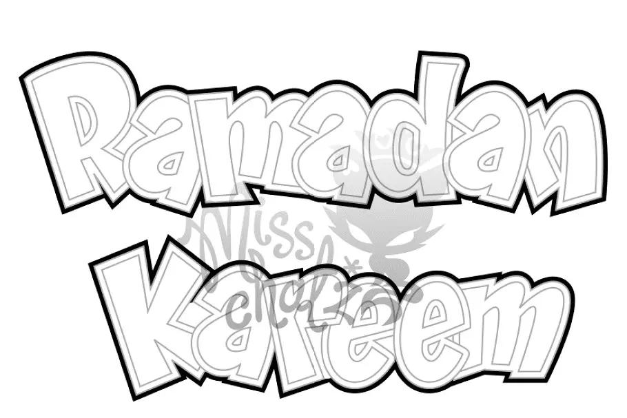 Ramadan Coloring Pages 30