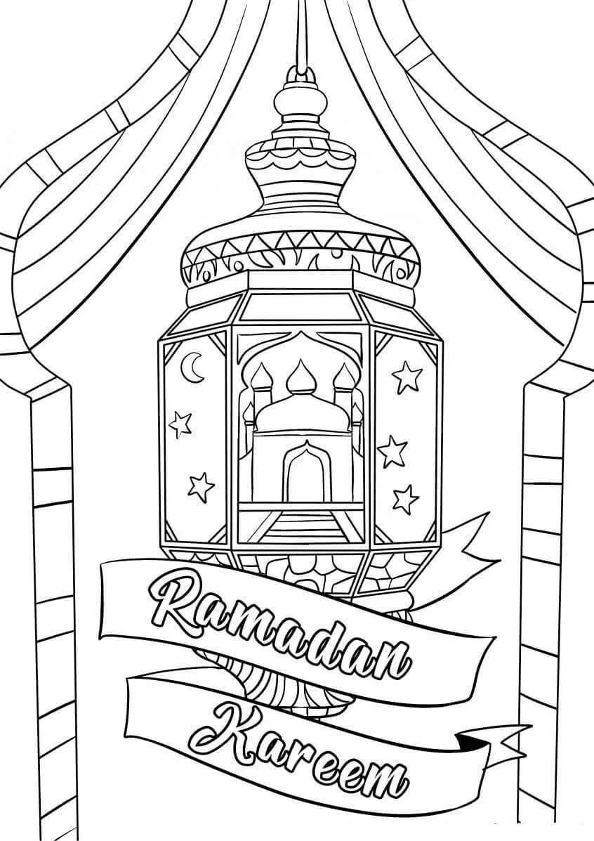 Ramadan Coloring Pages 4