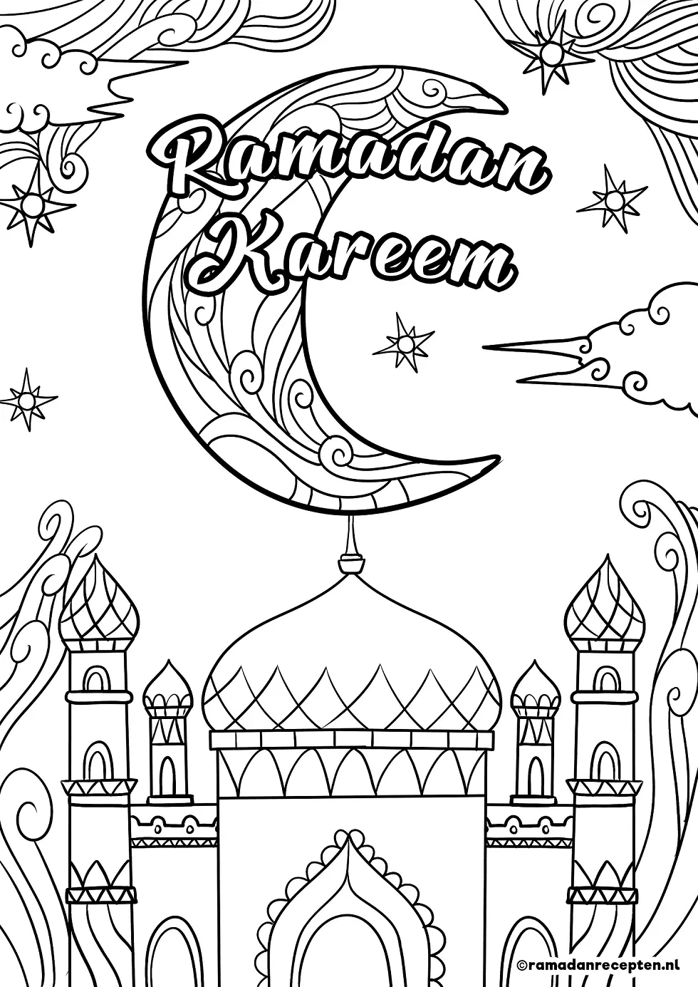 Ramadan Coloring Pages 5