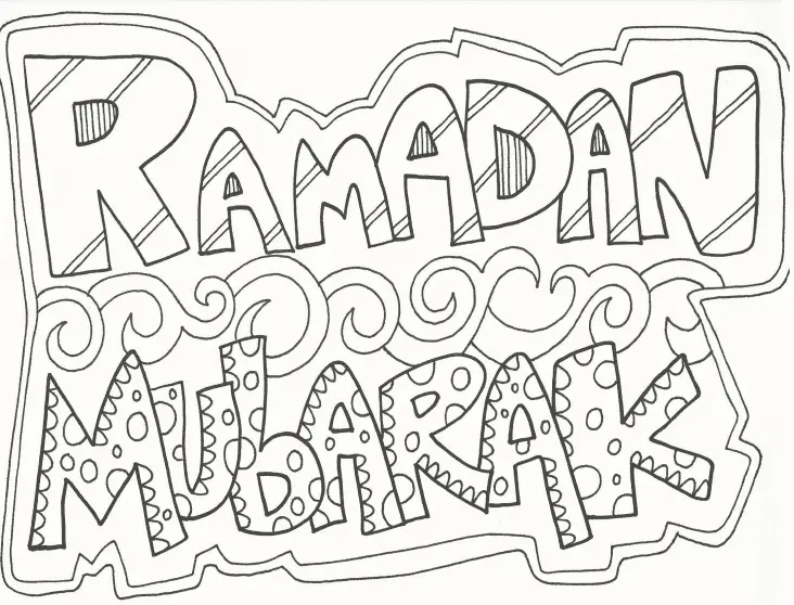 Ramadan Coloring Pages 6