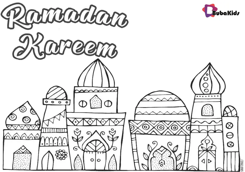 Ramadan Coloring Pages 7