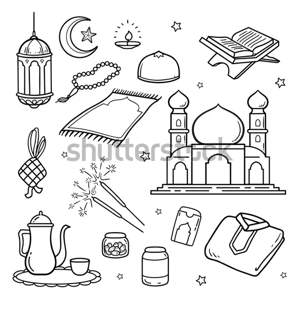 Ramadan Coloring Pages 9