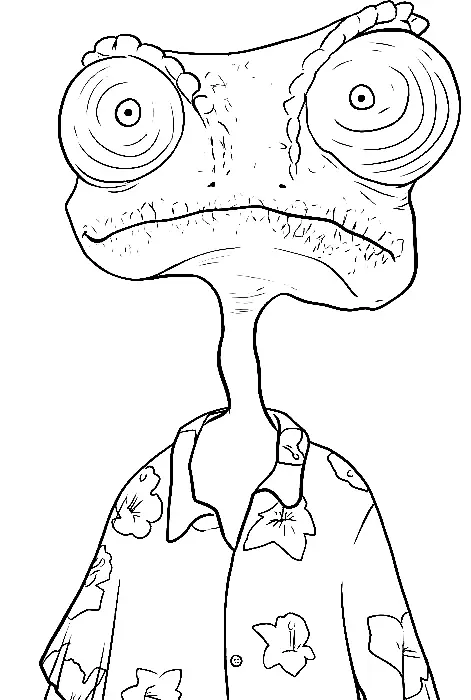 Rango Ausmalbilder 2