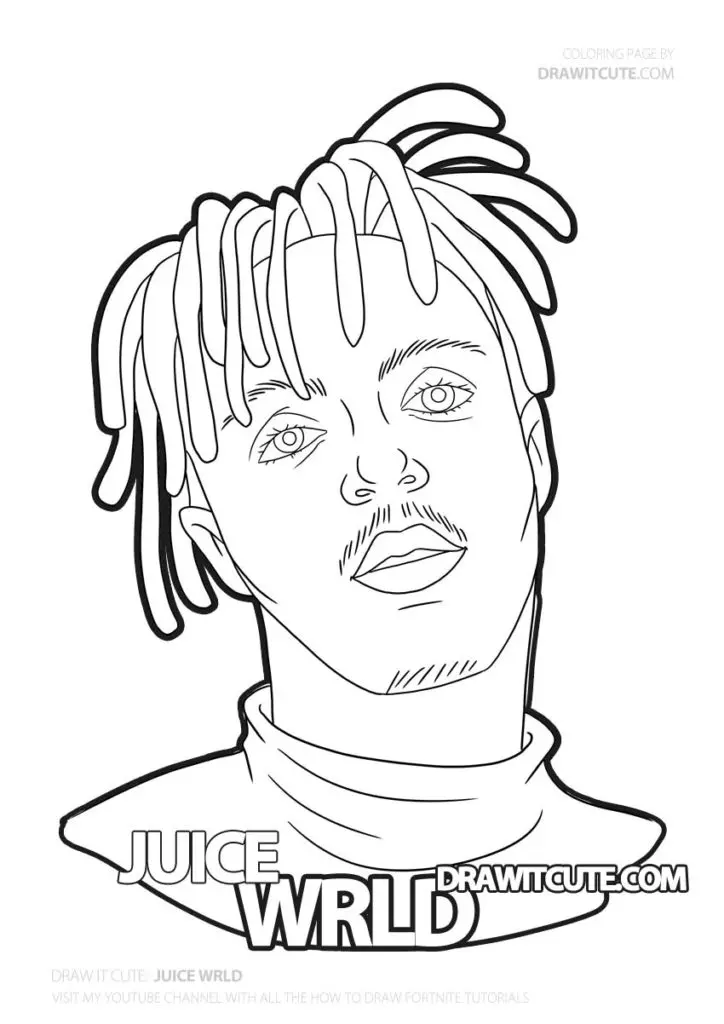 Raperos Para Colorear 21