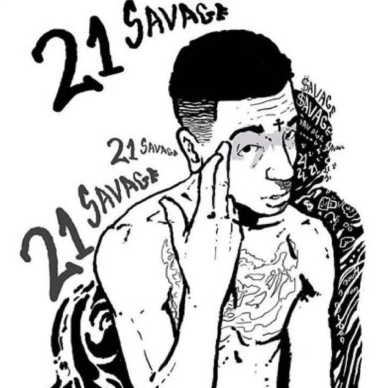 Raperos Para Colorear 8