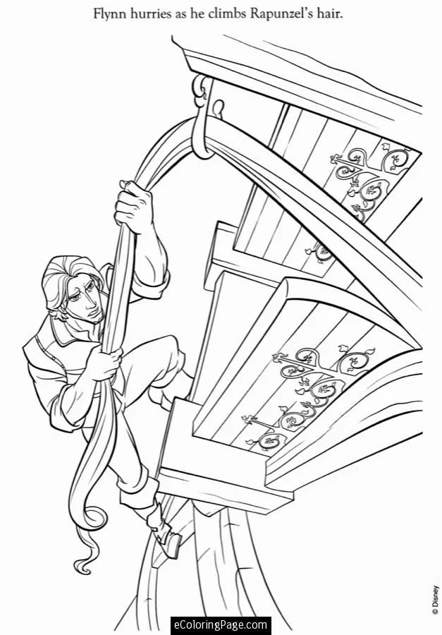 Desenhos de Rapunzel Para Colorir 11