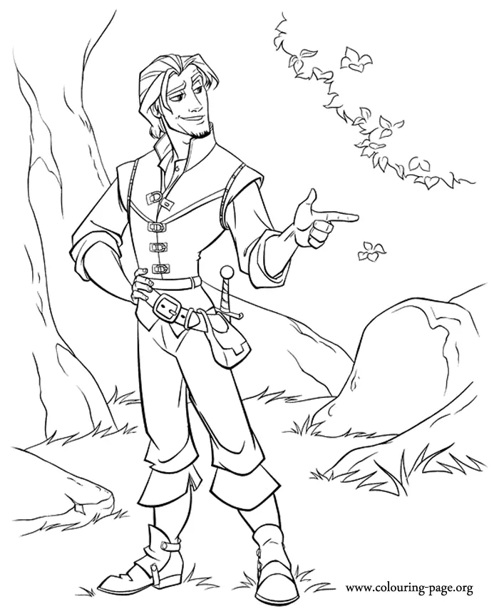 Desenhos de Rapunzel Para Colorir 22