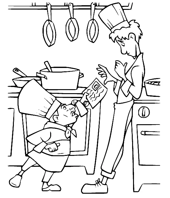 Ratatouille Para Colorear 19