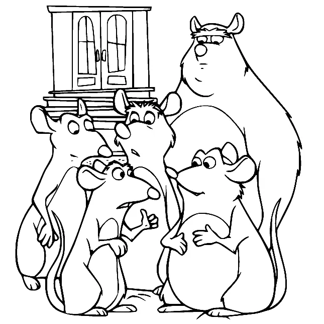 Ratatouille Para Colorear 27