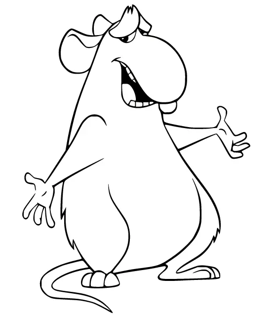 Ratatouille Para Colorear 29