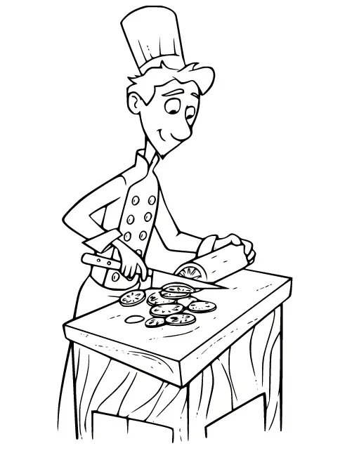 Ratatouille Para Colorear 32