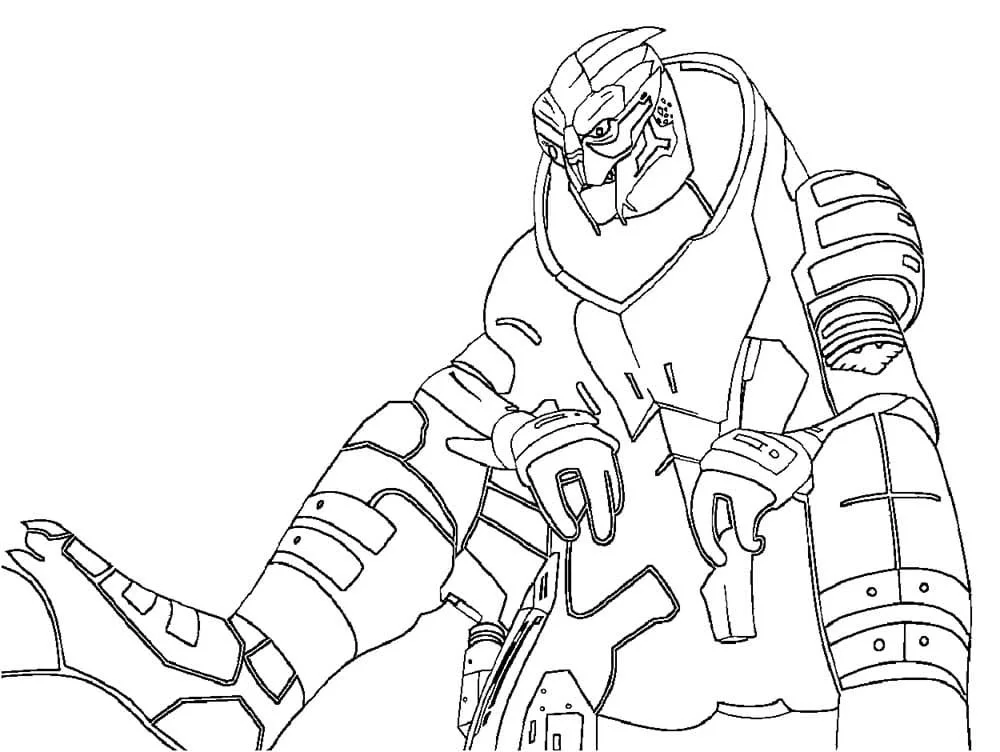 Ratchet and Clank Coloring Pages 25