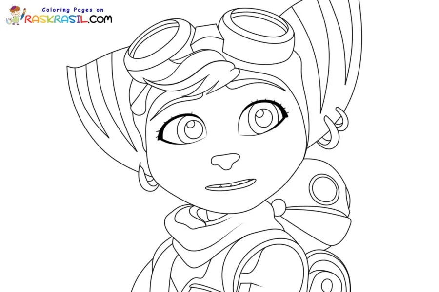 Ratchet and Clank Coloring Pages 31