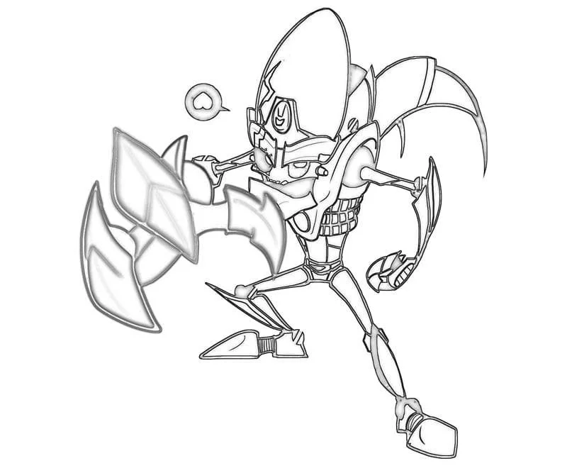Ratchet and Clank Coloring Pages 46