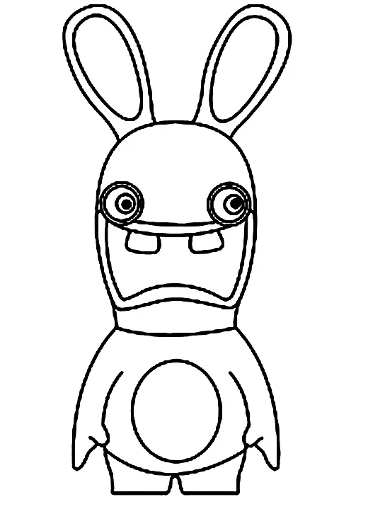 Raving Rabbids Ausmalbilder 15