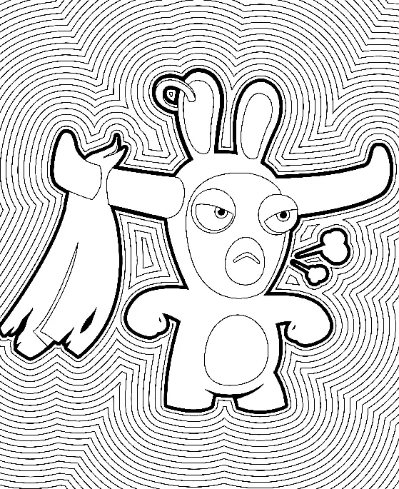 Raving Rabbids Ausmalbilder 29