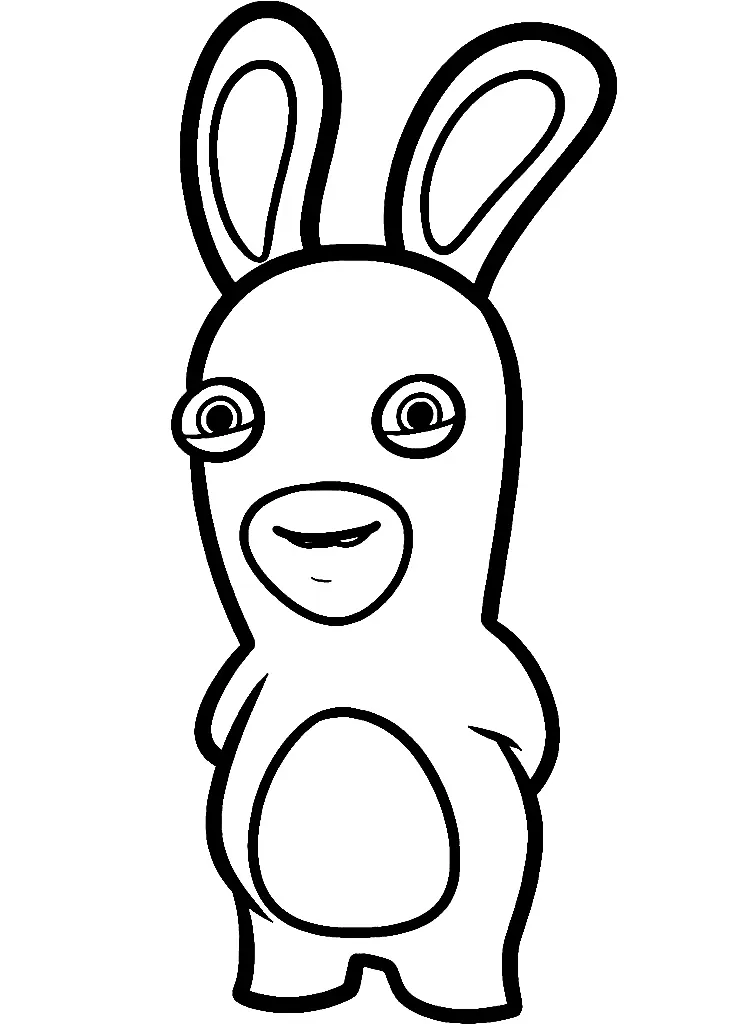 Raving Rabbids Ausmalbilder 40