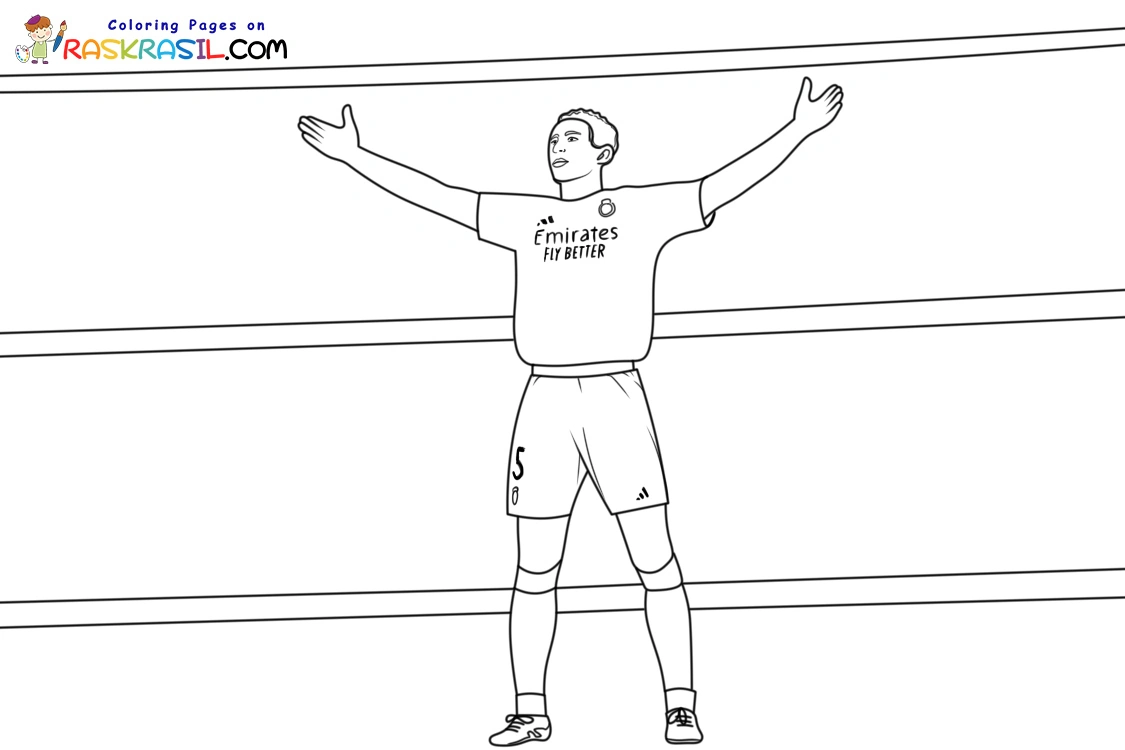 Real Madrid Ausmalbilder 19