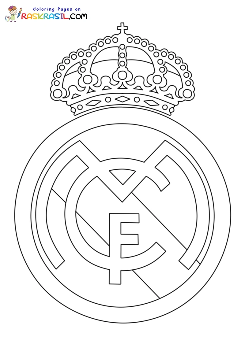 Real Madrid Ausmalbilder 2