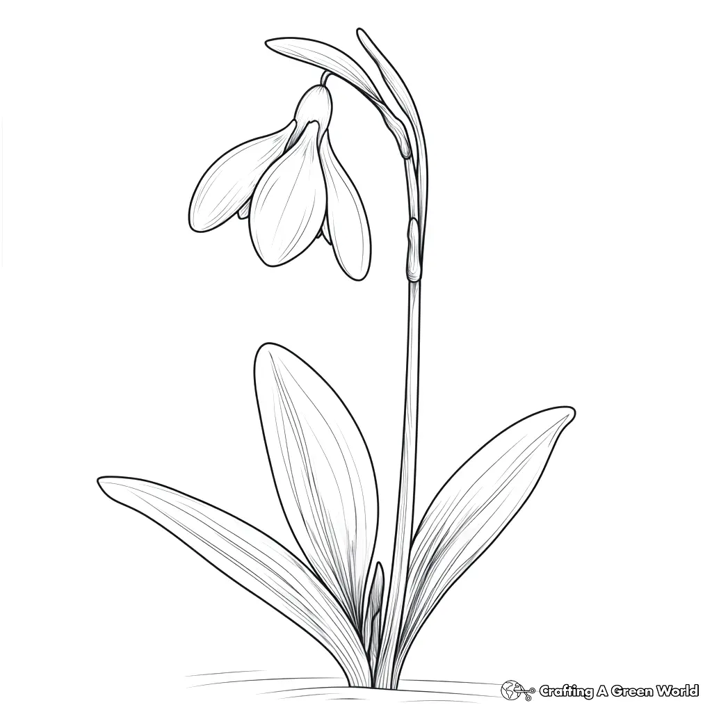 Realistic Flower Coloring Pages 104