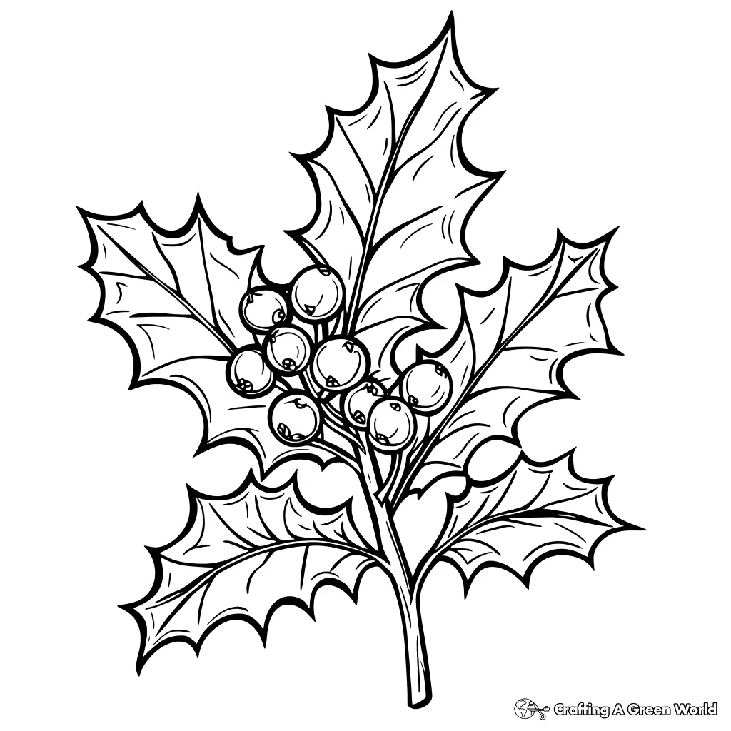 Realistic Flower Coloring Pages 228