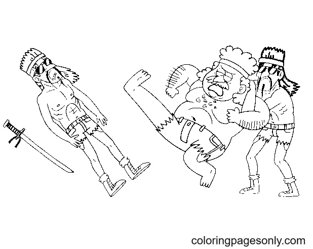 Regular Show Coloring Pages 52
