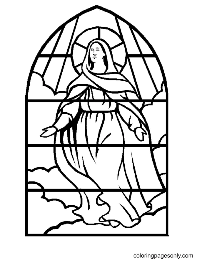 Religiöse Weihnachts-Ausmalbilder 42