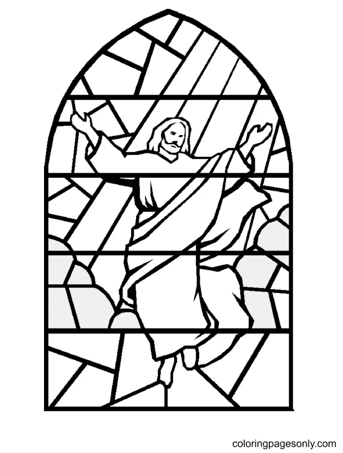 Religiöse Weihnachts-Ausmalbilder 43