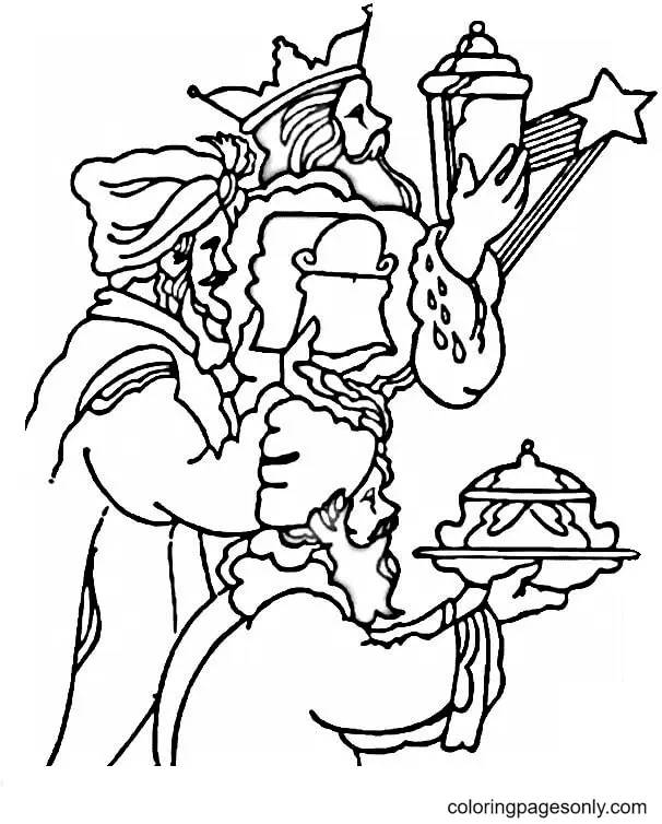 Navidad Religiosa Para Colorear