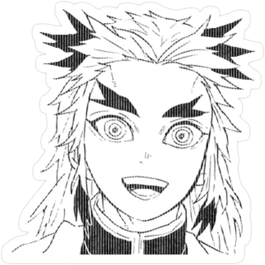 Rengoku Coloring Pages 12