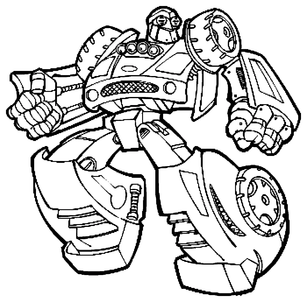 Rescue Bots Coloring Pages 1