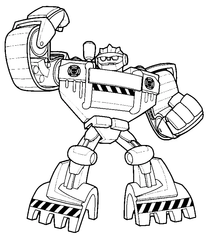 Rescue Bots Coloring Pages 21