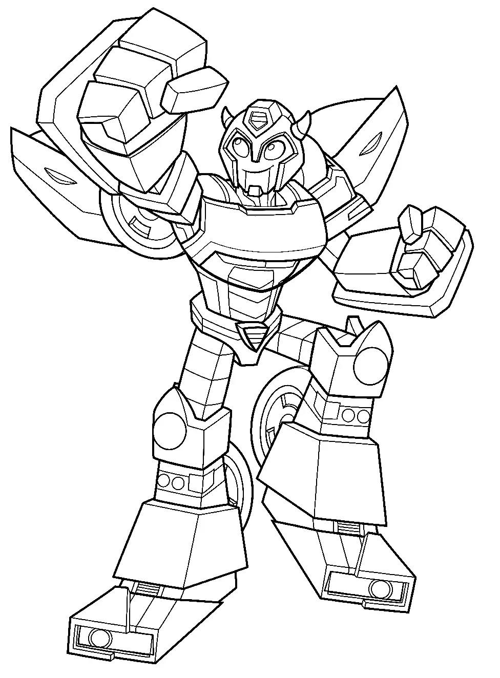 Rescue Bots Coloring Pages 24