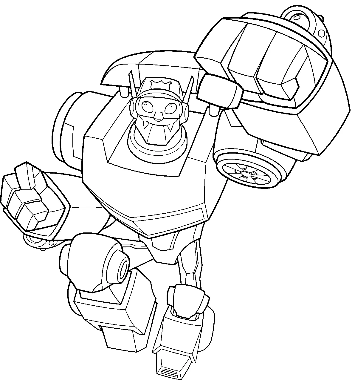 Rescue Bots Coloring Pages 25