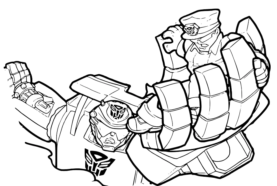 Rescue Bots Coloring Pages 32