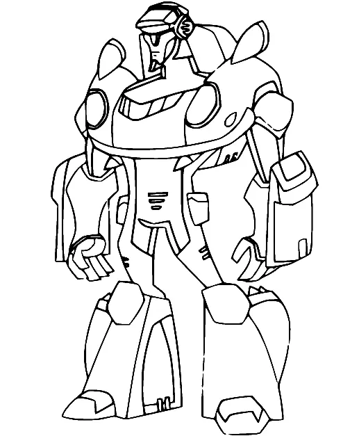 Rescue Bots Para Colorear