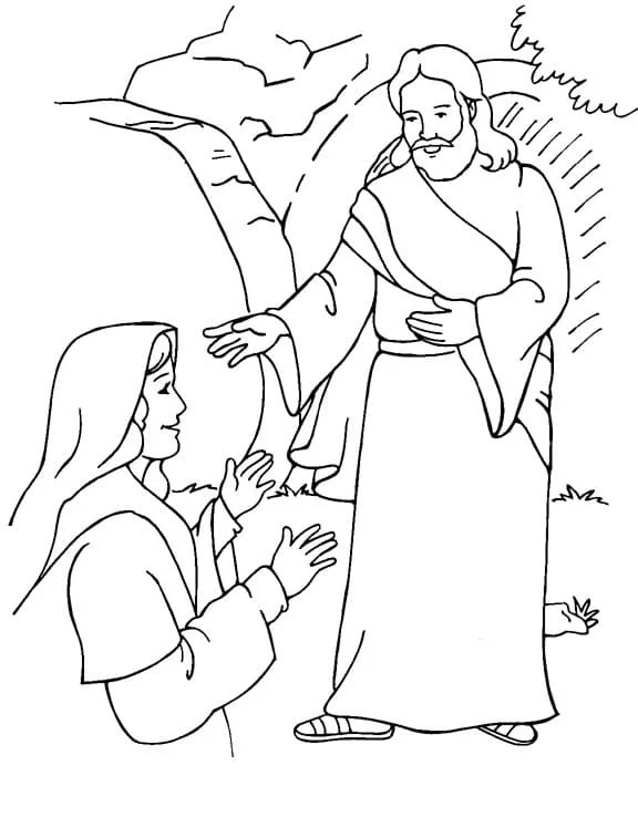 Resurrection Coloring Pages 20