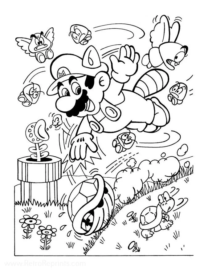 Retro Reprints Welt Ausmalbilder 14