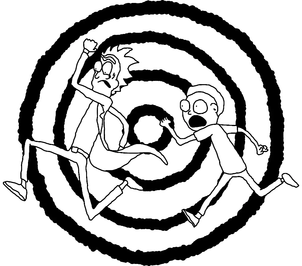 Rick and Morty Coloring Pages 20