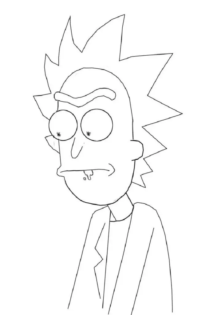 Rick and Morty Coloring Pages 58