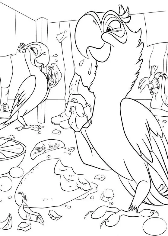 Desenhos de Rio Para Colorir 23