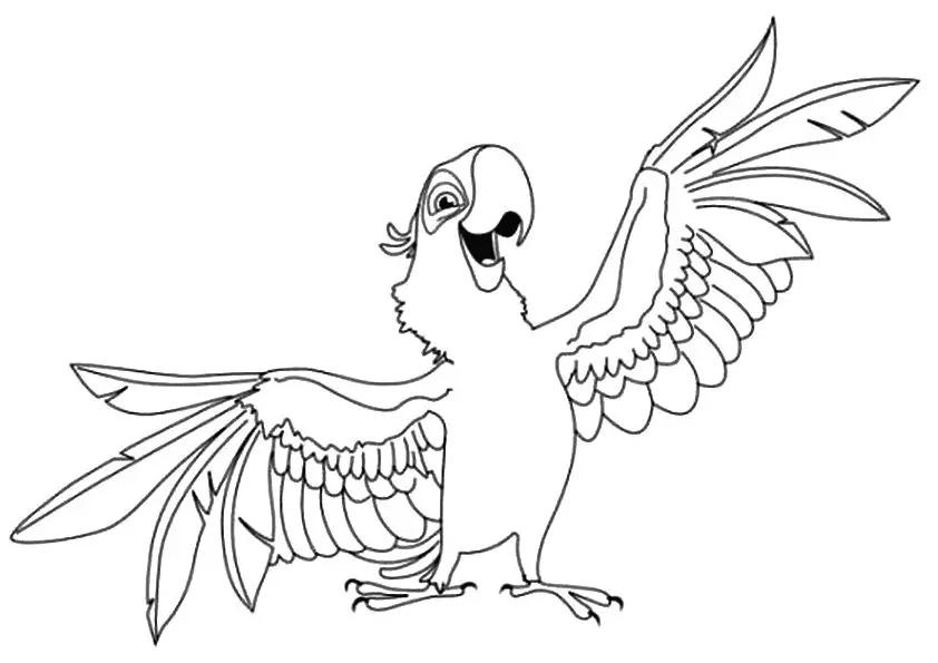Desenhos de Rio Para Colorir 6