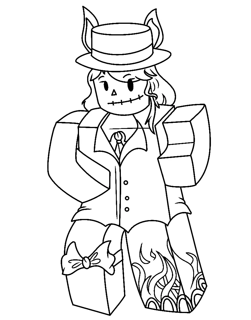 Roblox Coloring Pages 13
