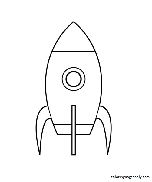 Raketen Ausmalbilder 10