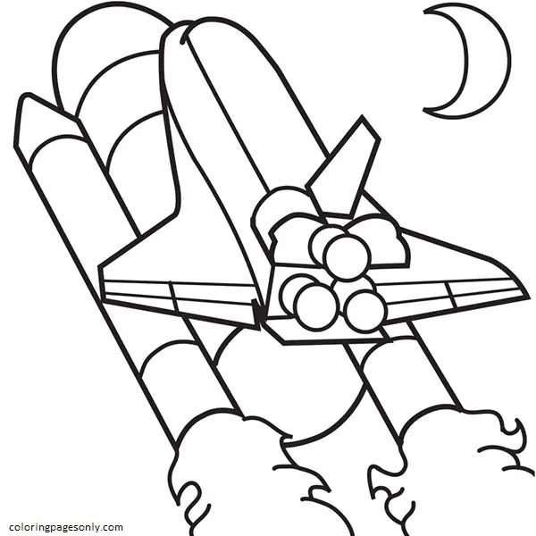 Raketen Ausmalbilder 29