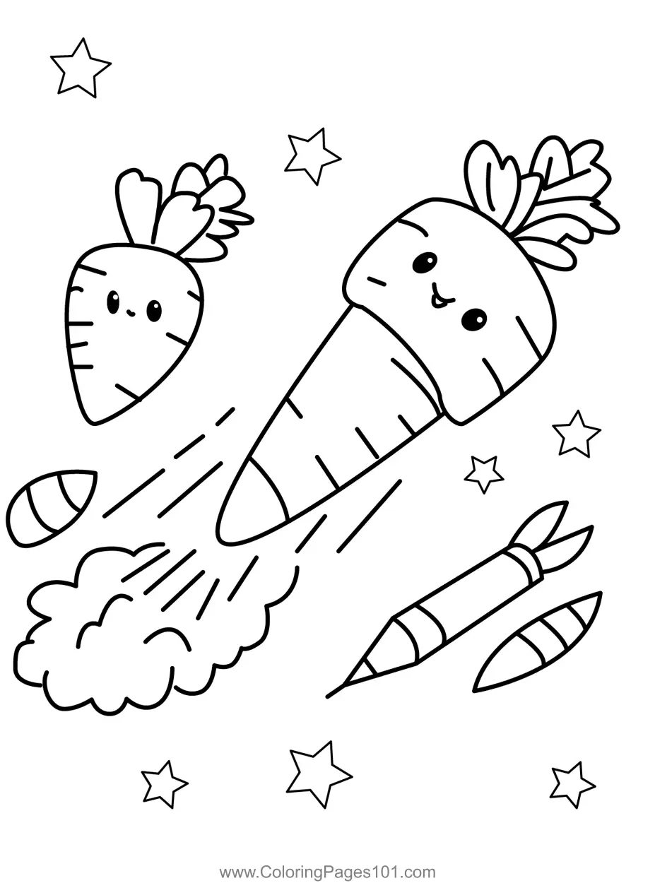 Rockets Coloring Pages 7