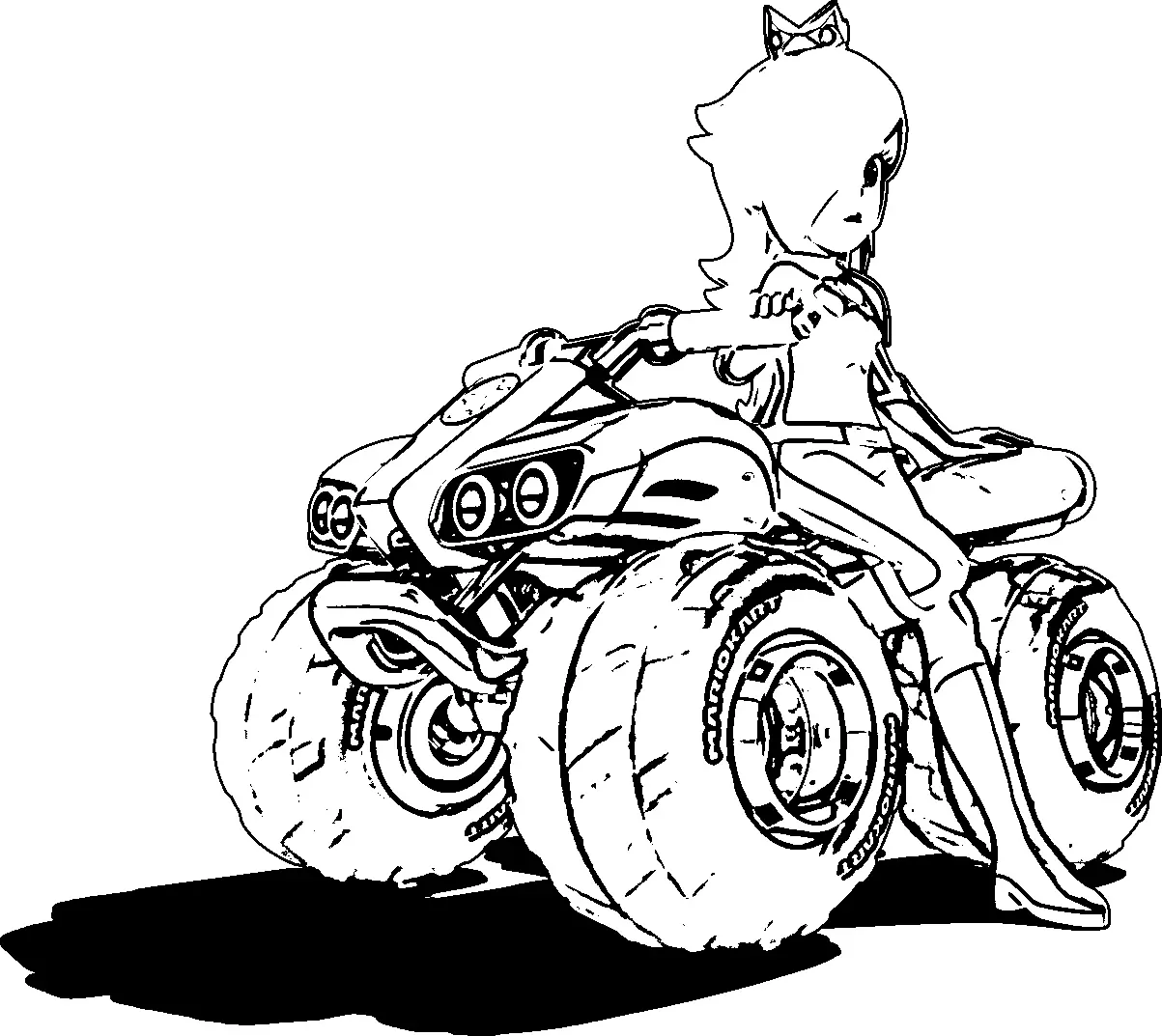 Rosalina Coloring Pages 27