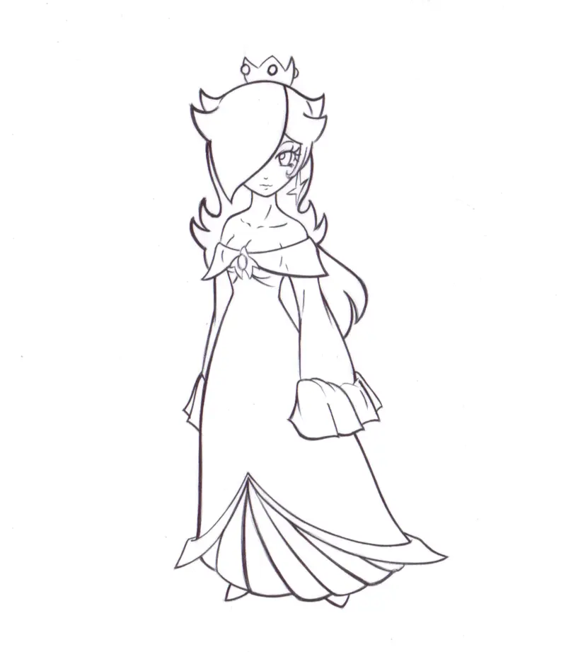 Rosalina Coloring Pages 29