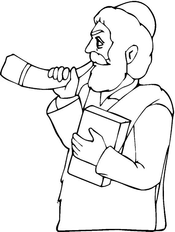 Rosh Hashanah Coloring Pages 10