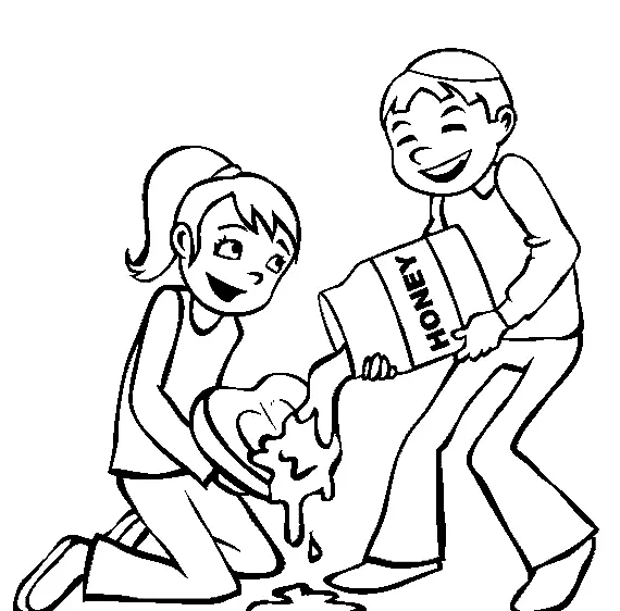 Rosh Hashanah Coloring Pages 21